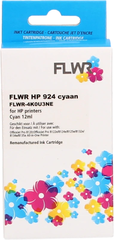 FLWR HP 924e cyaan