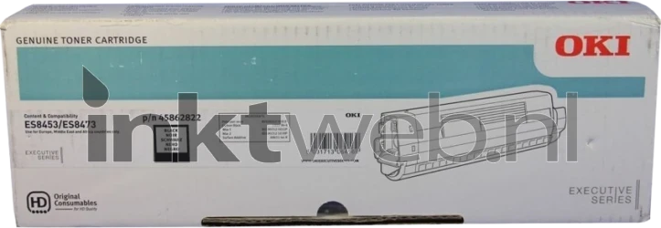 Oki 45862822 zwart Front box
