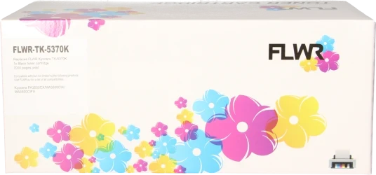 FLWR Kyocera Mita TK-5370K zwart Front box