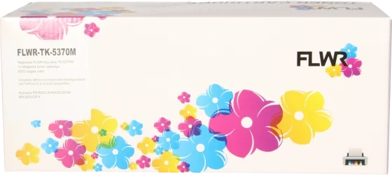 FLWR Kyocera Mita TK-5370M magenta Front box