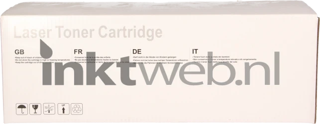 Huismerk HP 139A zwart Back box