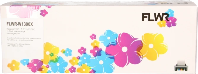 FLWR HP 139X zwart Front box