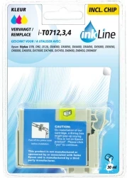 Huismerk Epson T0712,3,4 (3-pack) kleur 
