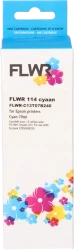 FLWR Epson 114 Inktfles cyaan Front box