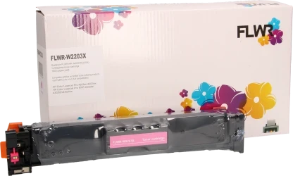 FLWR HP 220X (W2203X) magenta Combined box and product