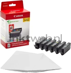Canon PGI-530 / CLI-531 Photo Value Pack  zwart Combined box and product