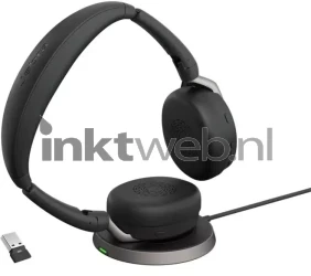Jabra Evolve2 65 Flex MS Headset met oplaadbasis Product only