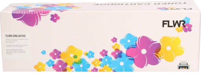FLWR Canon 067 H cyaan Front box
