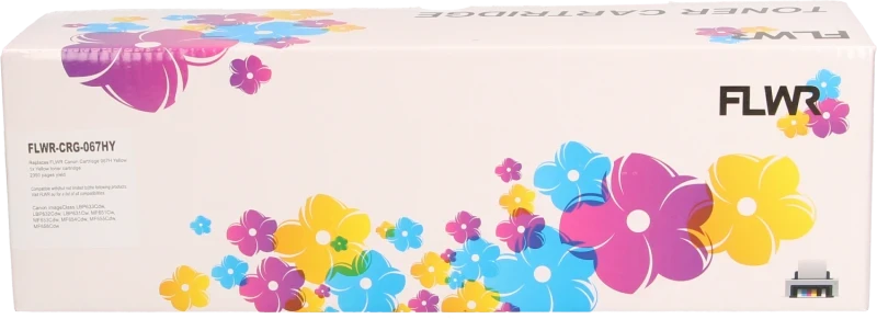 FLWR Canon 067 H geel