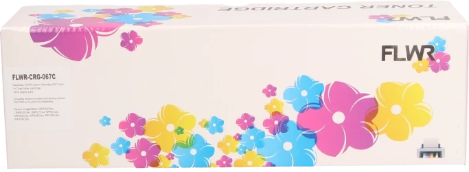 FLWR Canon 067 cyaan Front box