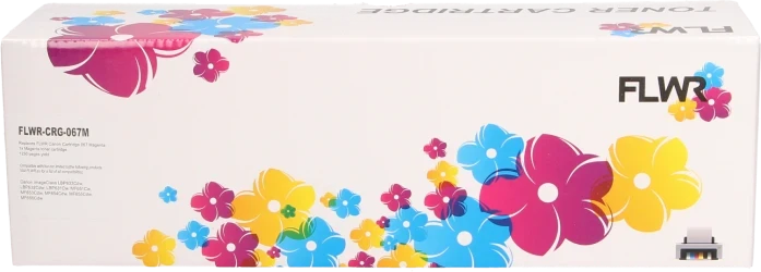 FLWR Canon 067 magenta Front box
