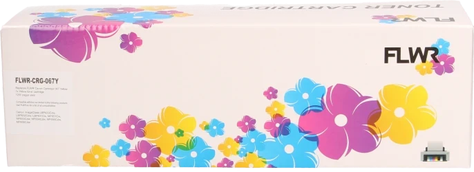 FLWR Canon 067 geel Front box