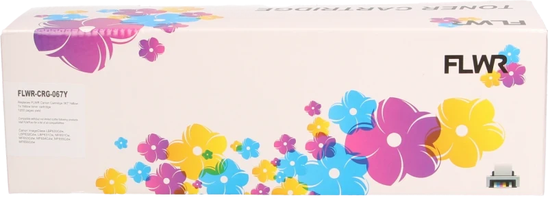 FLWR Canon 067 geel