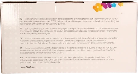 FLWR Canon CRG-069H zwart Back box