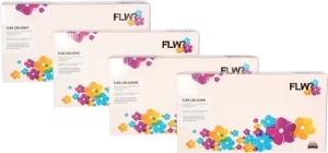 FLWR Canon CRG-069H Bundel zwart en kleur