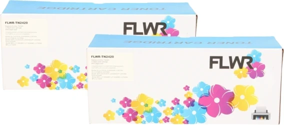 FLWR Brother TN-2420 Toner Bundel zwart Family photo