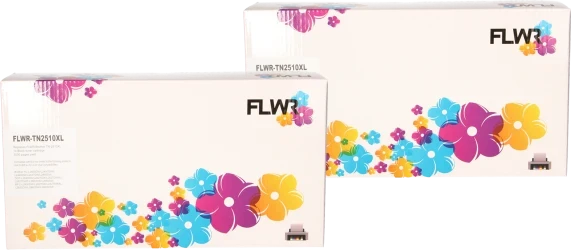 FLWR Brother TN-2510XL  Bundel Front box