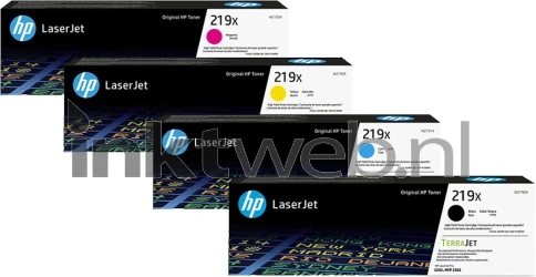 HP 219X Bundel zwart en kleur Front box