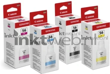 Canon GI-56 Bundel zwart en kleur Front box