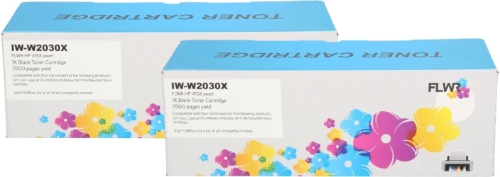 FLWR HP 415X Bundel zwart Front box