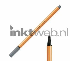 Stabilo point 88 fineliner donker grijs Product only