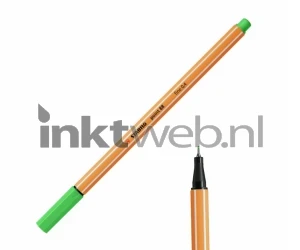 Stabilo point 88 fineliner licht groen Product only