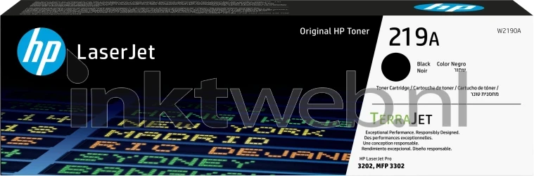 HP 219A zwart Front box