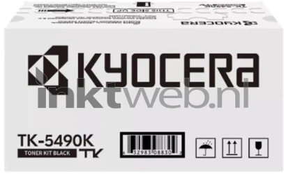 Kyocera Mita TK-5490K zwart Front box