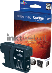 Brother LC-1100HY zwart Combined box and product