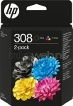 HP 308 Multipack zwart en kleur