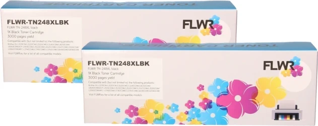 FLWR Brother TN-248XL bundel zwart Family photo