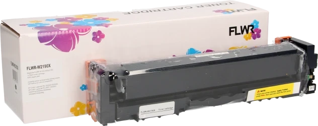 FLWR HP 219X zwart Combined box and product