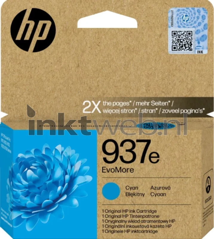 HP 937e cyaan