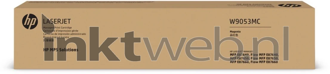 HP W9053MC magenta Front box