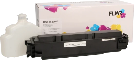 FLWR Kyocera Mita TK-5380 zwart Combined box and product