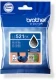 Brother LC-521BK zwart (Origineel)