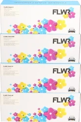 FLWR Brother TN-421 Multipack zwart en kleur Family photo