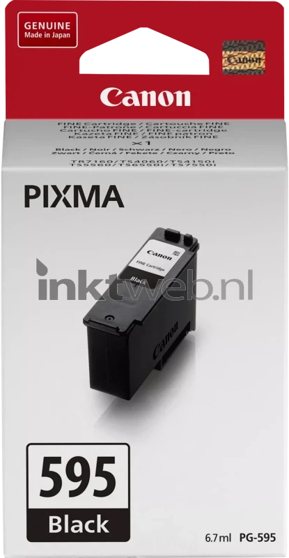Canon PG-595 zwart