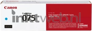 Canon 075 C cyaan
