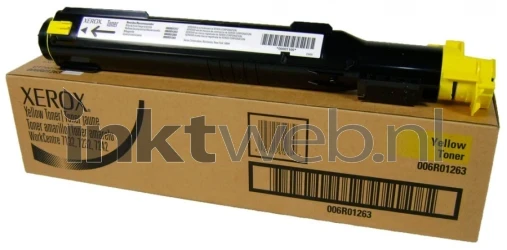 Xerox 7132 geel Combined box and product
