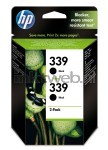 HP 339 2-pack zwart
