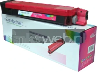 Huismerk Oki C8600 / C8800 magenta Combined box and product