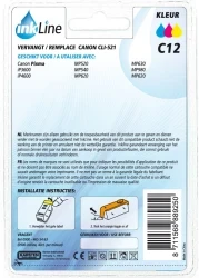 Huismerk Canon CLI-521CMY kleur 