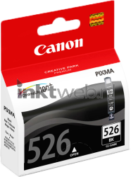 Canon CLI-526BK zwart Front box