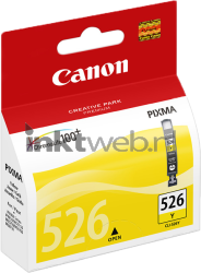 Canon CLI-526Y geel Front box