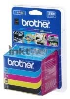 Brother LC-900 multipack (Opruiming 4 x 1-pack los) zwart en kleur