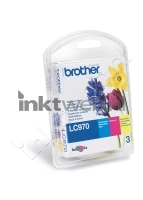 Brother LC-970 (Opruiming 3 x 1-pack los) kleur