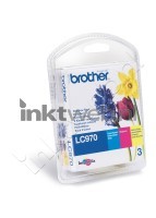Brother LC-970 (Opruiming 3 x 1-pack los) kleur