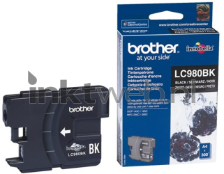 Brother LC-980BK zwart Combined box and product