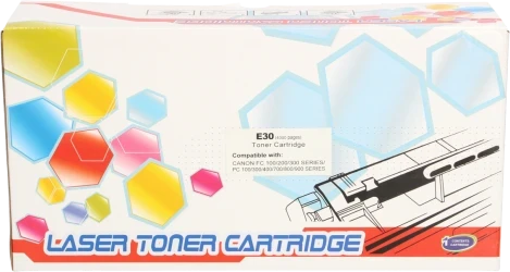 Huismerk Canon E-30 / E-40 zwart Front box